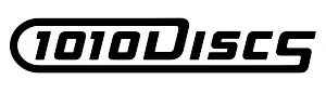 The image shows the logo for 1010Discs, which features bold, stylized text within a rectangular outline.